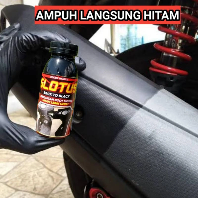 GLOTUS - Penghitam Bodi Motor Permanen Original