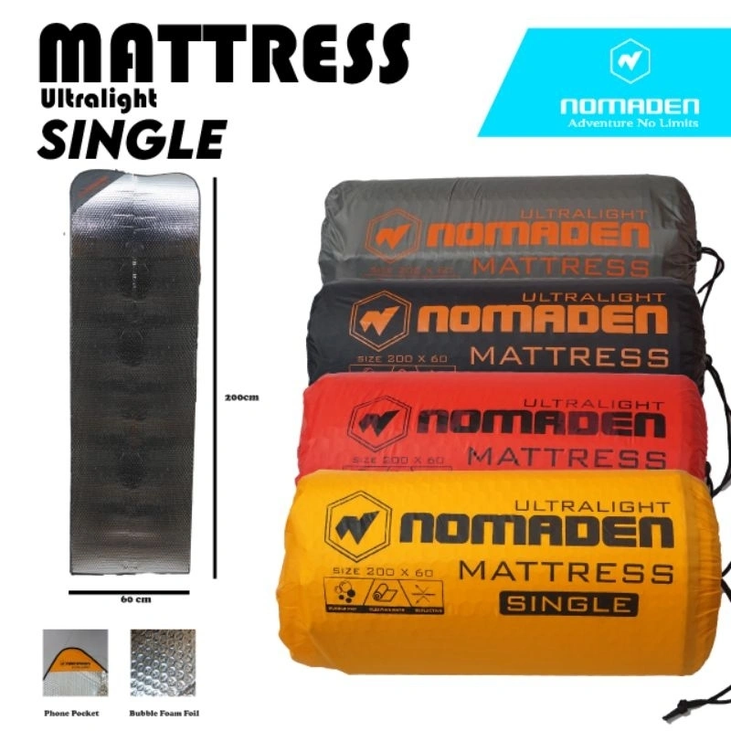 Matras Ultralight Matras Camping Matras Gunung Bubble Foil Nomaden Stay Warm