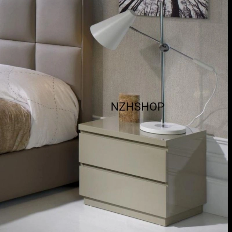 Meja nakas samping tempat tidur/nakas sudut minimalis laci 2