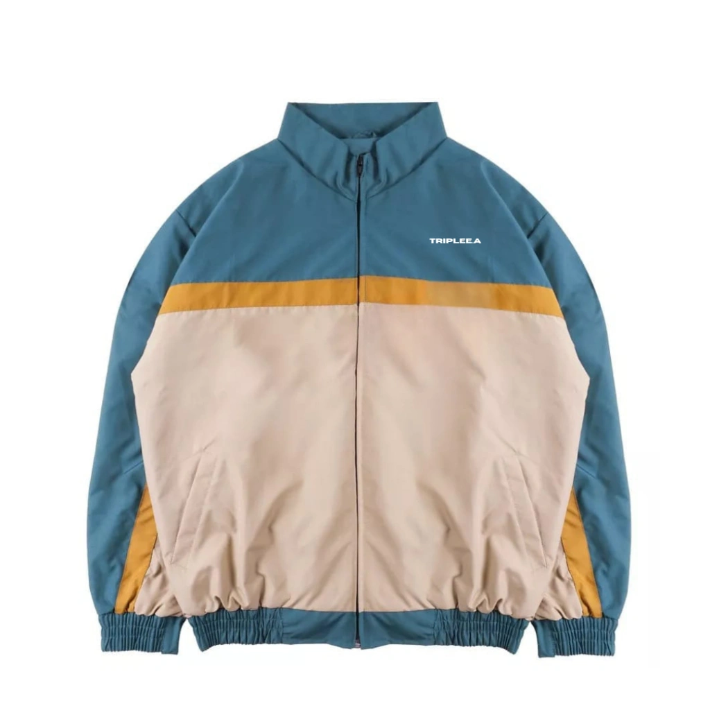 triplee_a Jacket Tracktop Linea Lyte - Black Jacket Motor Pria Waterproof Anti Angin Jaket Pria Parka Pria Wanita Taslan Jaket kasual Pria Terbaru Ori Murah Original Premium New Model Parasut Pria Hoodie Parasit Distro Unisex Cagoule Pria Jaket simple Jak