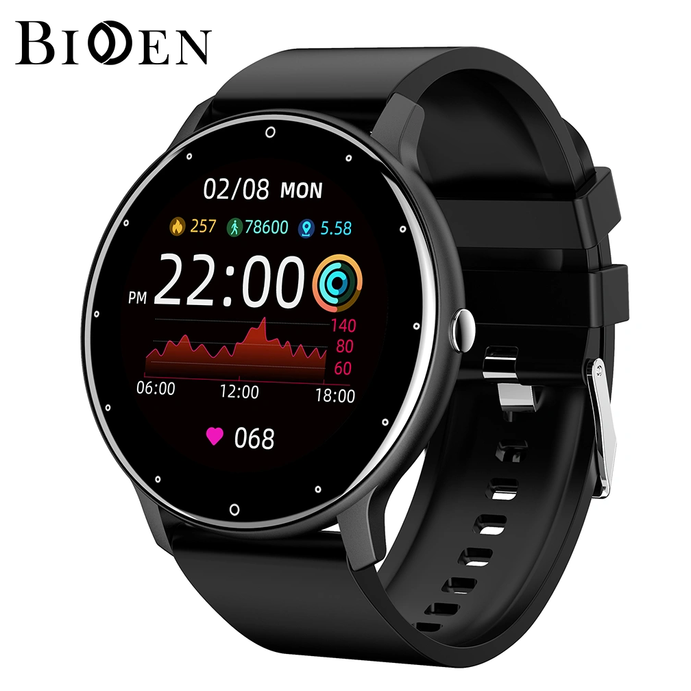 BIDEN SmartWatch ZL02D | Fitness Trackers | Bluetooth Call | Pedometer | Music | Heart Rate Monitor | Jam Pintar
