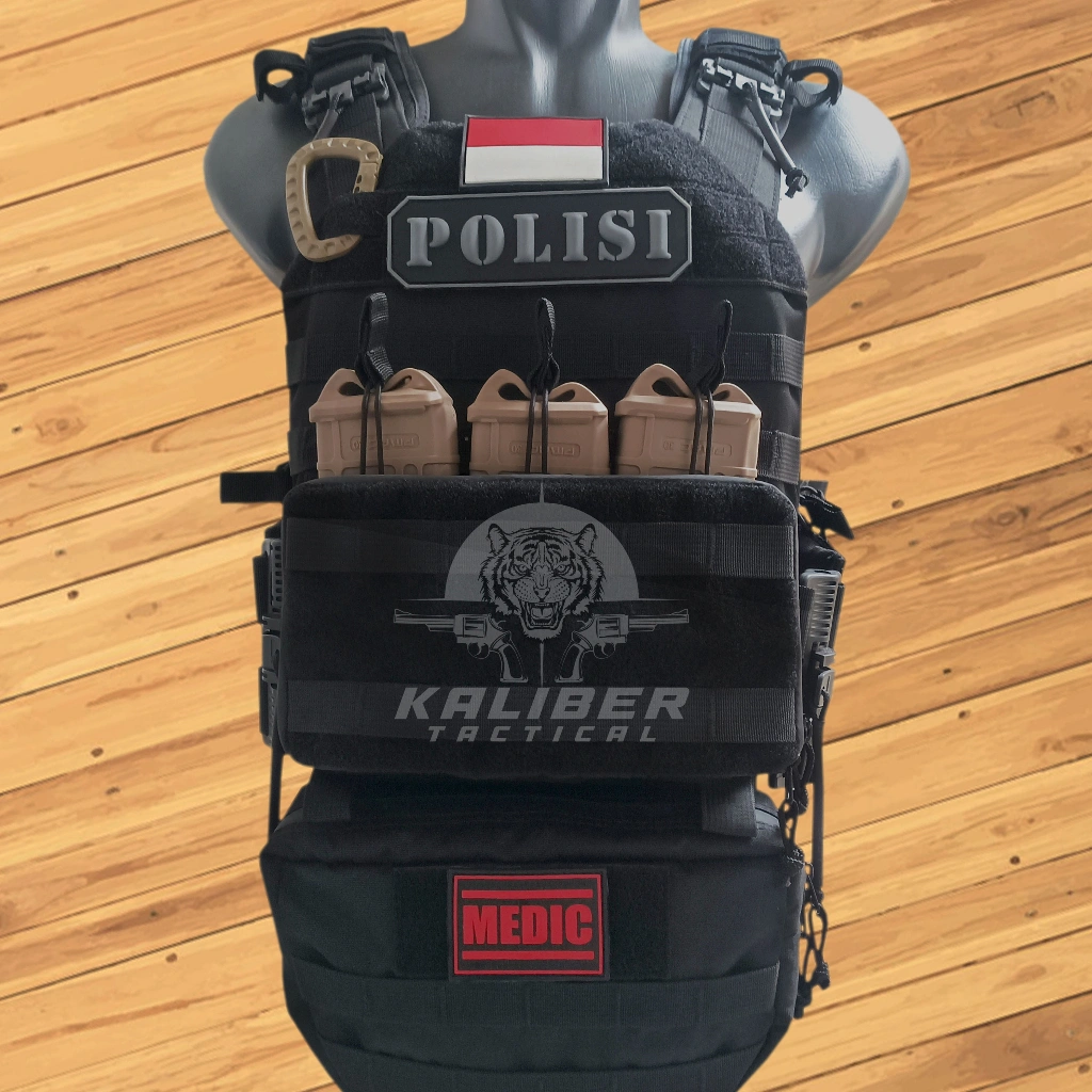Bodyvest Nakula Jahitan Full Bartacking System | Body vest Tactical | Rompi Serbu TNI POLRI