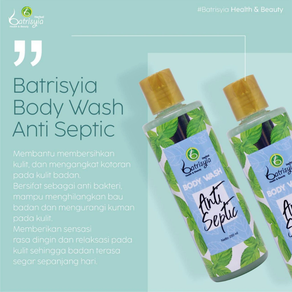 Batrisyia Body Wash Antiseptic 250ml
