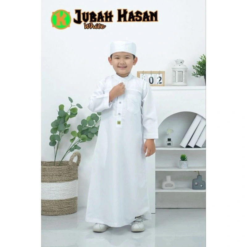 JUBAH HASAN SIZE ANAK&DEWASA PREMIUM BY : KHALID FASHION