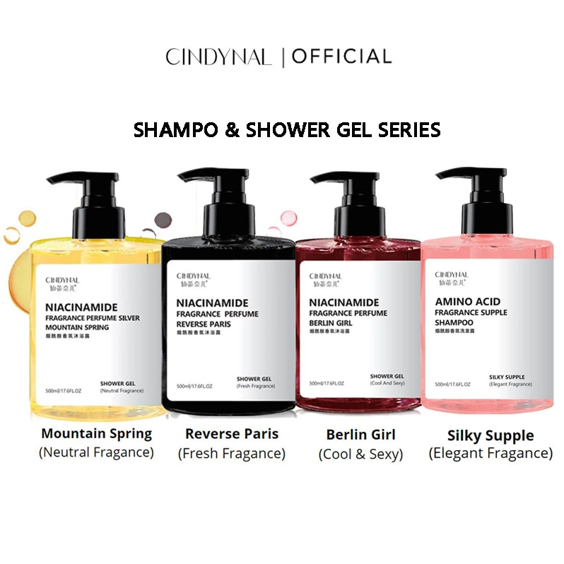 CINDYNAL Body Wash dengan Niacinamide 500ml