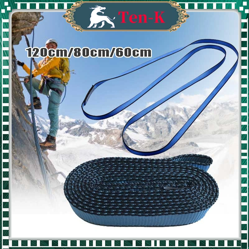 Sabuk Tali Sling High Strength Nylon Untuk Panjat Tebing Outdoor