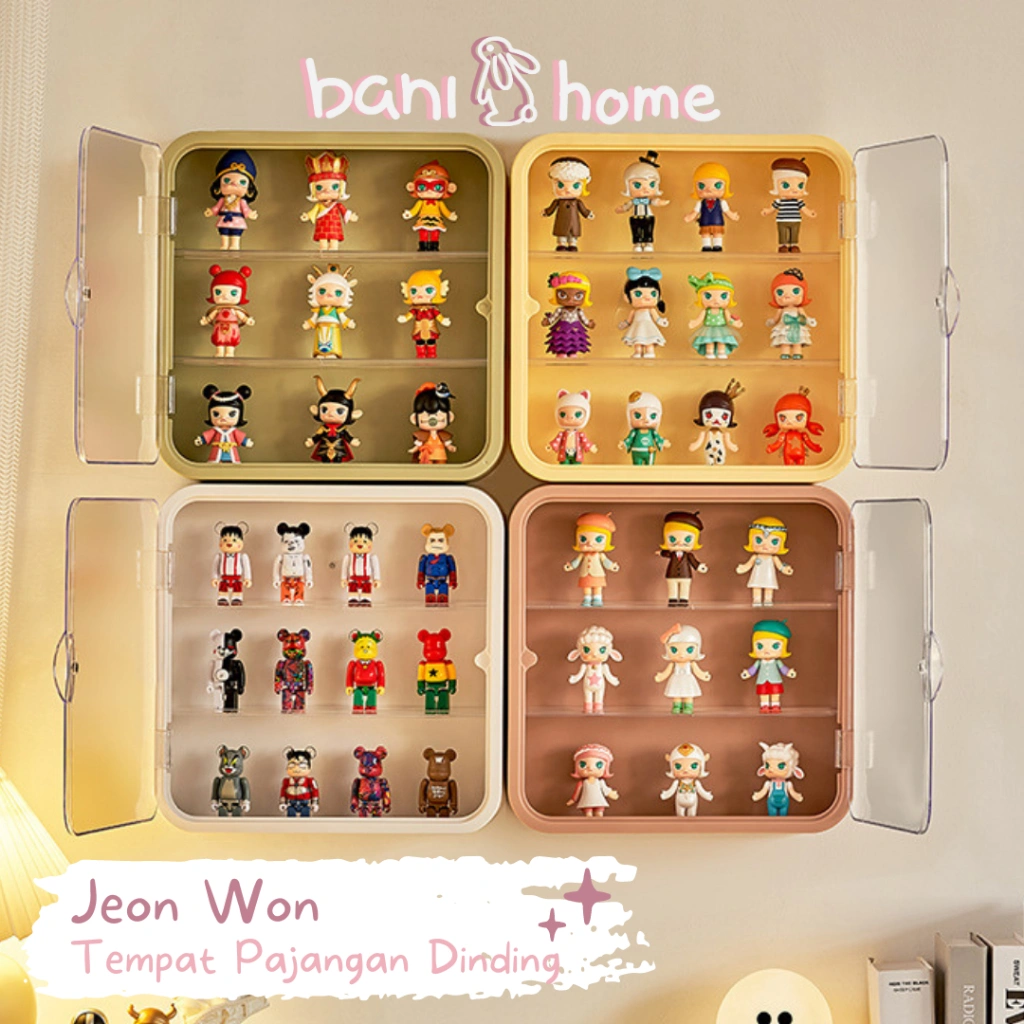 【BANI】JEON WON Rak Display Funko Pop Action Figure Perapi Organizer Mainan Tempel Showcase Aesthetic