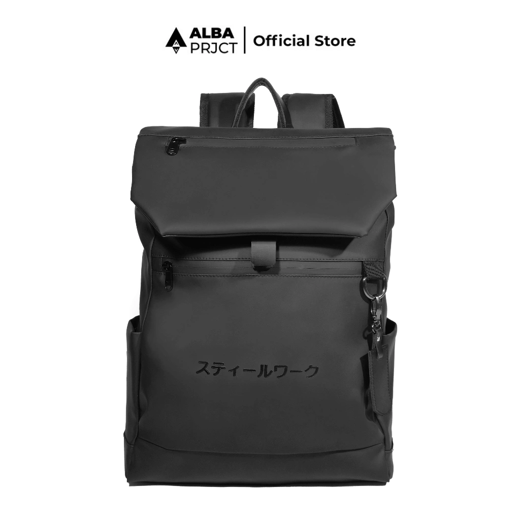 Alba Project - Backpack Ramos - Tas Ransel Pria Waterproof Tas Outdoor Anti Air Backpack Laptop Tas Punggung Pria Wanita Anti Air