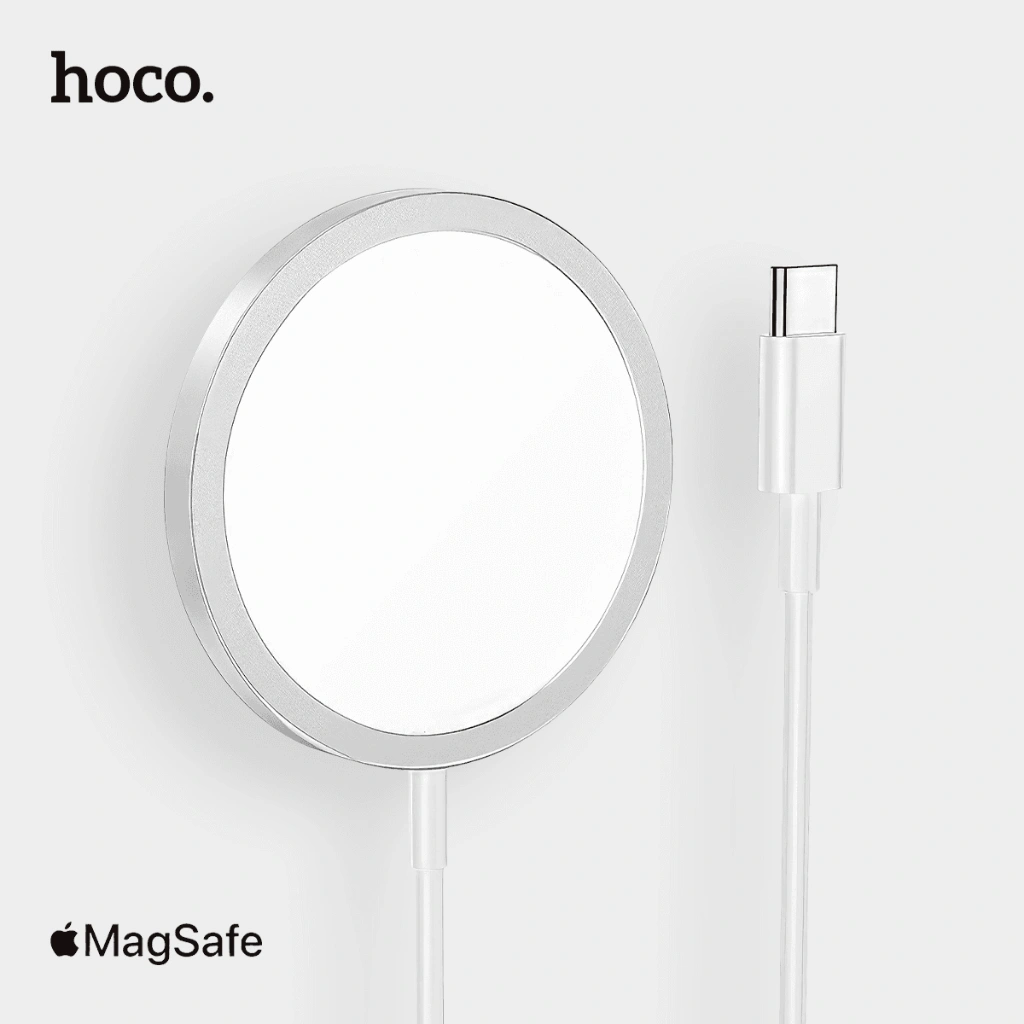 HOCO Wireless MagSafe Charger Original 15W Fast Charging For iPhone 12/13/14/15 Series CW47