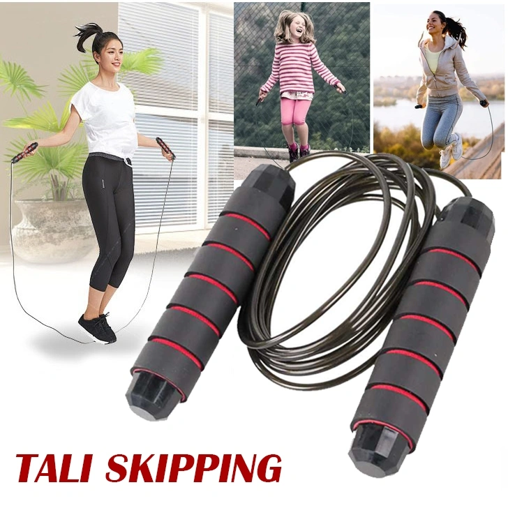 Tali Skipping Jump Rope Gym Fitness Latihan Olahraga Lompat Tali Skiping Rumah