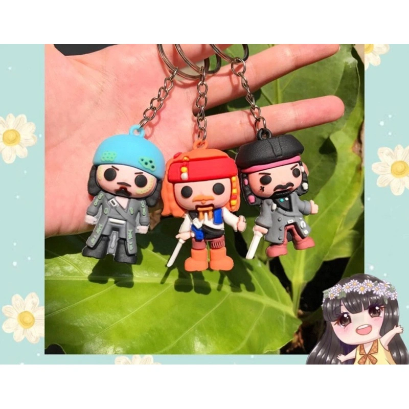 Gantungan Kunci Karakter Kucing /Hero Spider/Ganci Koleksi Karakter Tas Pria/Wanita/Anak Sekolah Cj