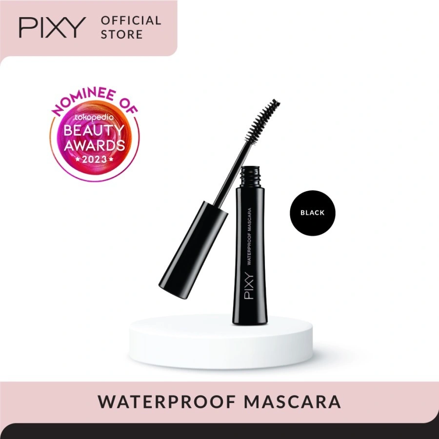 PIXY Waterproof Mascara Black - Bulu Mata Lebih Lentik dan Tebal P X 21