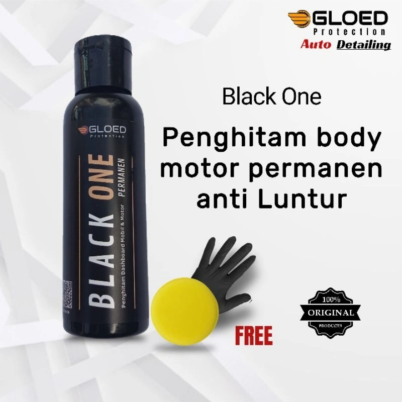 Gloed Black One/ Penghitam motor / Penghitam body motor dan mobil permanen
