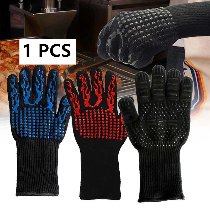 Sarung Tangan Oven Gloves Anti Panas Dan Pisau Heat Resistant Sarung Tangan Oven 500 Derajat