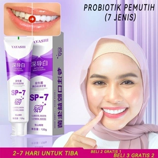 Pasta gigi pemutih SP-7  Probiotik Memutihkan Gigi Pasta karang gigi  Pasta Gigi Pemutih Gigi Kuning
