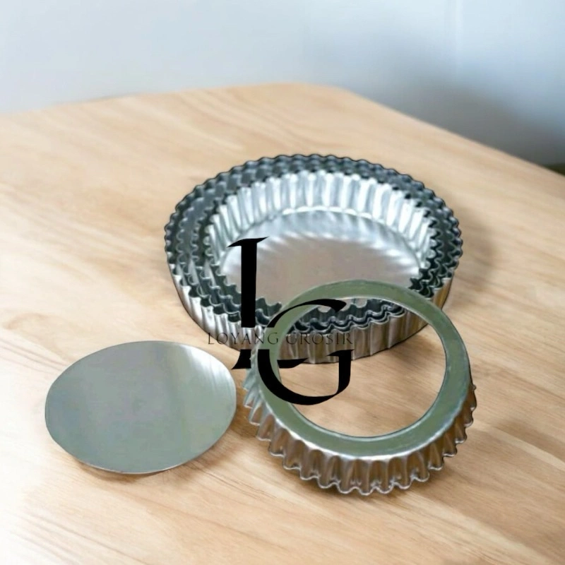 Loyang pie/pai bongkar pasang Cetakan pie Loyang pie bahan almunium