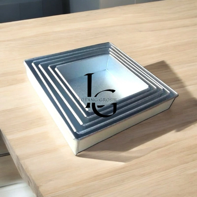 Loyang bolu gulung/ kue lapis mini / lapis malang tinggi 4 cm ukuran 12,14,16,18,20 cm bahan almunium galvanis