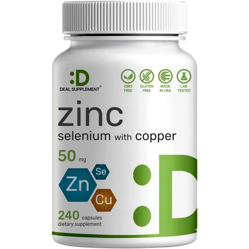 Eagleshine Zinc Picolinate 50mg + Selenium + Copper Deal Supplement