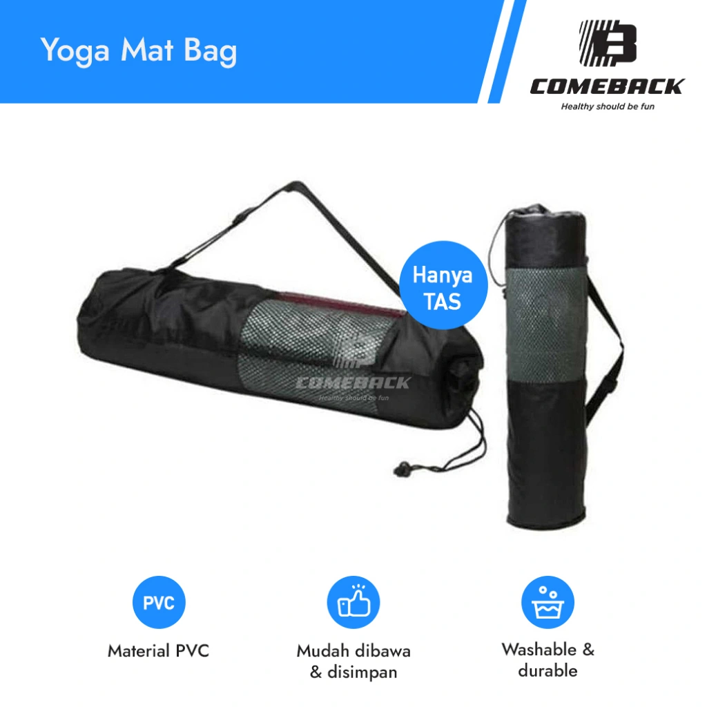 Comeback Yoga Mat Bag, tas yoga mat tas olahraga