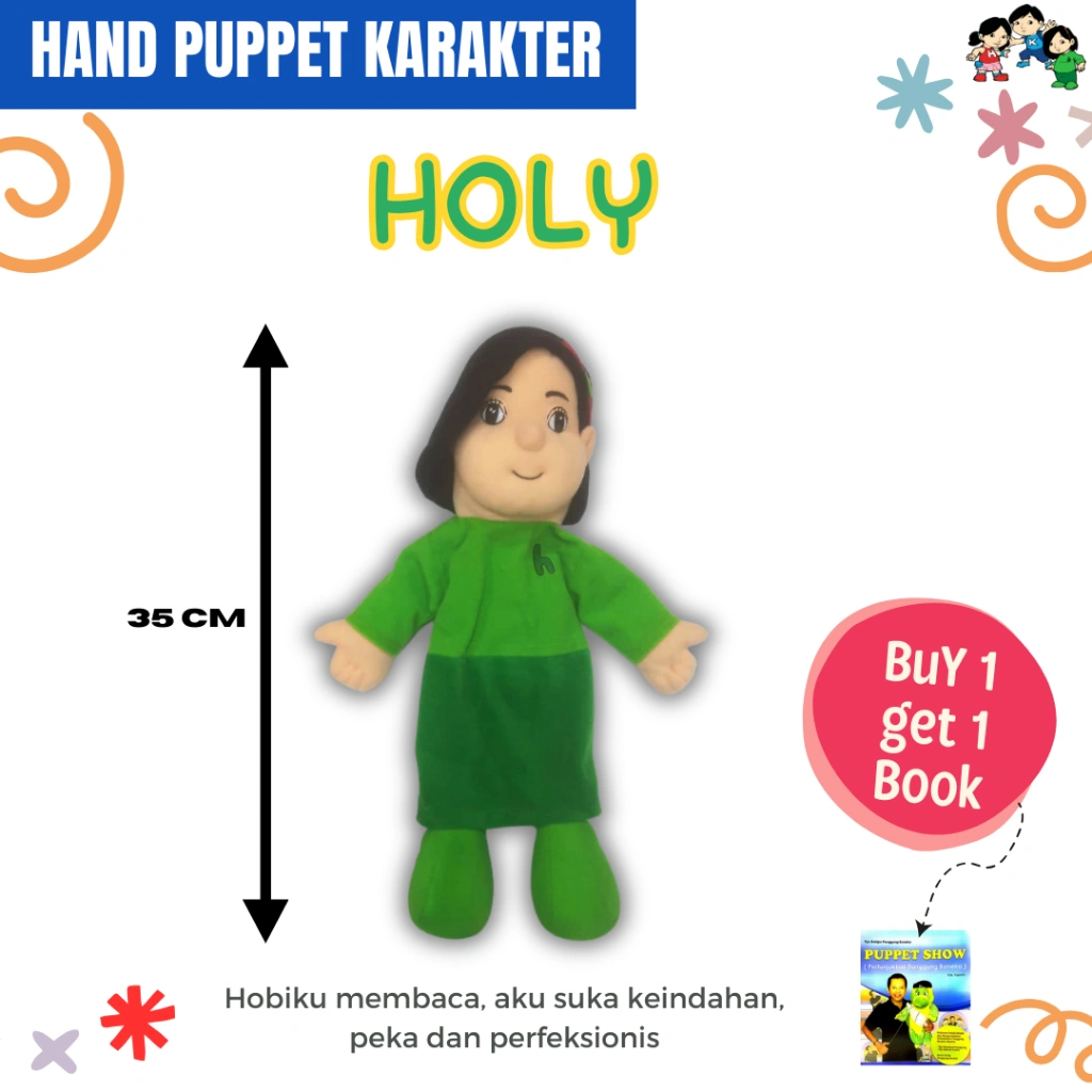 Happy Holy Kids-Boneka Tangan Holy-Hand Puppet