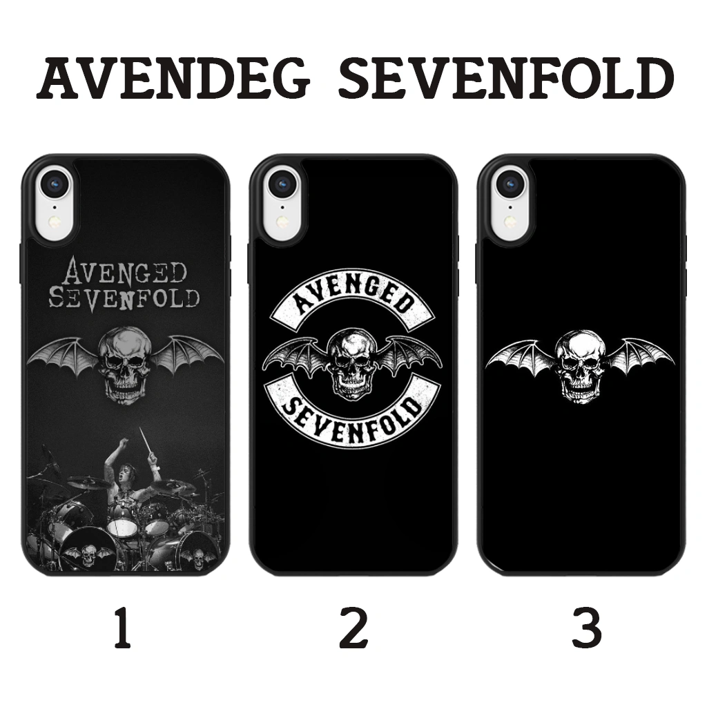 Avenged Sevenfold - Softcase Glossy (BERGARANSI) Iphone samsung xiaomi redmi oppo vivo realme (Case Casing hp)