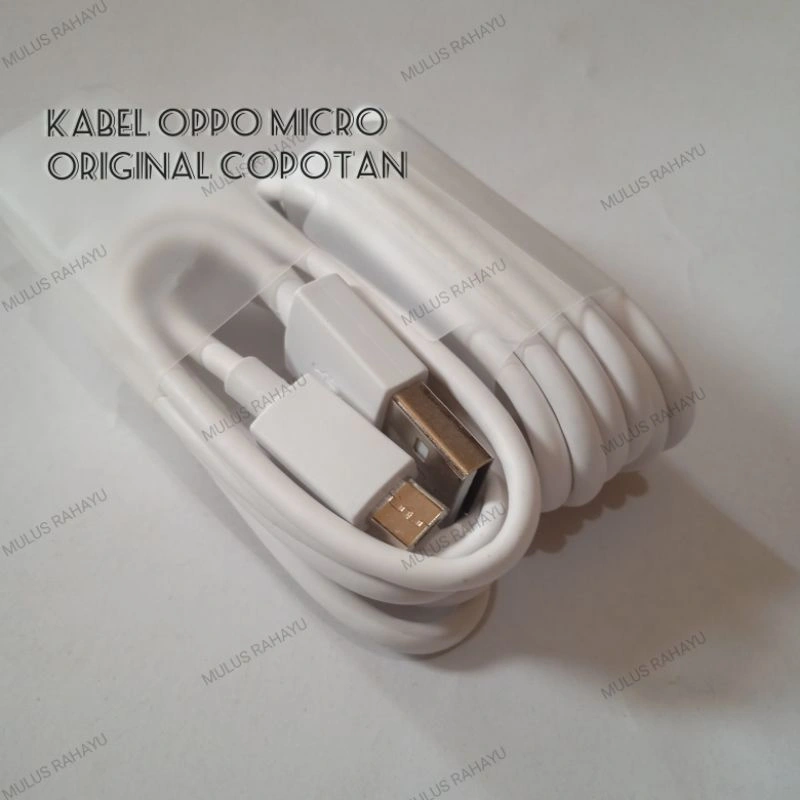 Kabel Data Oppo Original 100% Copotan / Bawaan Hp Support Fast Charging