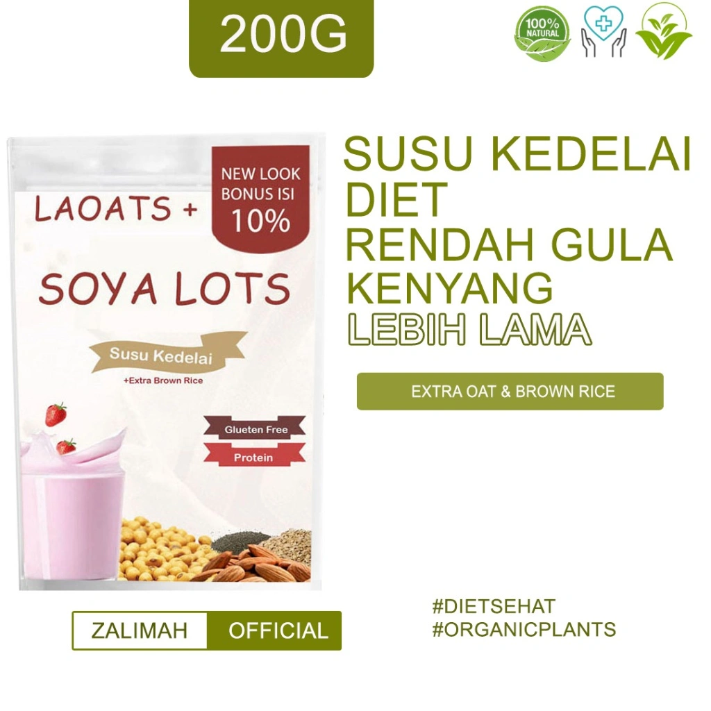 Susu Protein Whey Protein Rendah Lemak Untuk Diet Meal Replacememt Penurun Berat Badan Laoats