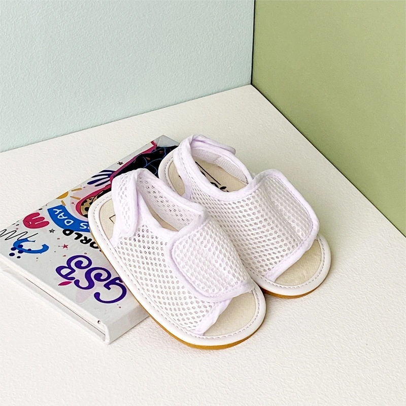 Sandal Bayi JALA Laki Laki Perempuan 0 6 12 Bulan Sepatu Bayi Laki Laki Perempuan 1 Tahun S05 Putih