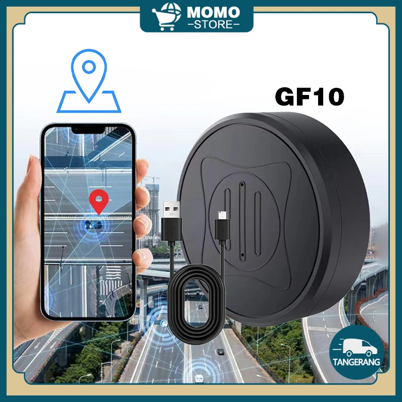 Waktu Siaga 7 Hari GPS GF10 GPS Mini GPS Tracker Mobil Motor Mendukung Operasi Jarak Jauh GPRS Untuk Lelaki Tua Dan Anak