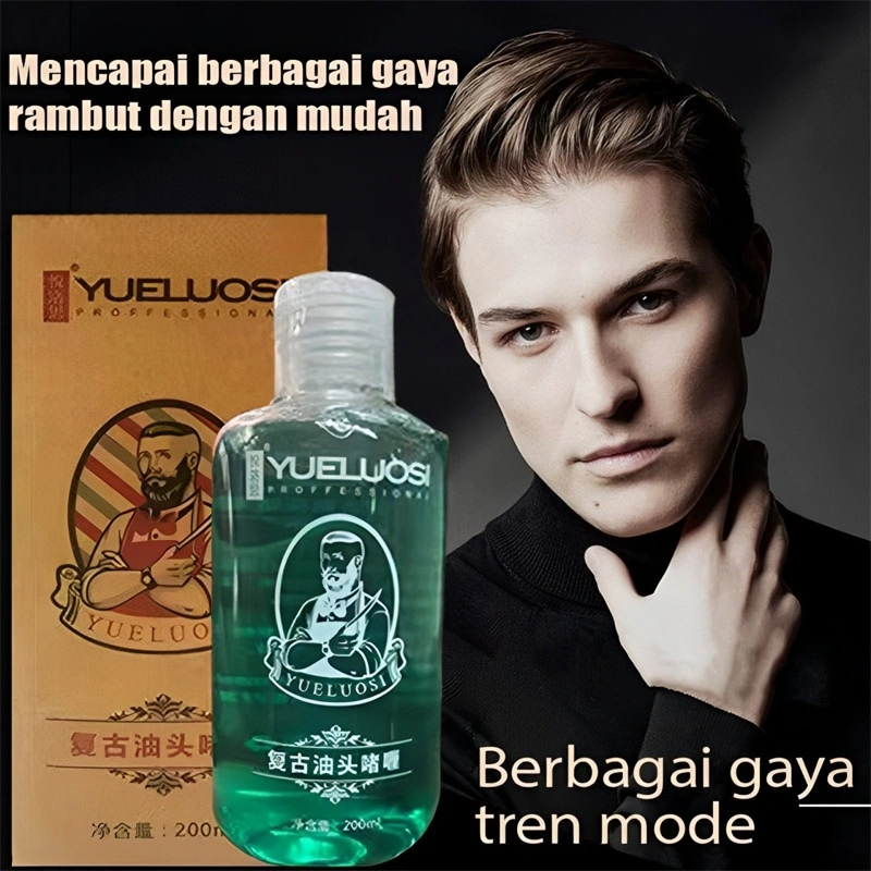 gel rambut cair pria menghidrasimenata rambut minyak rambut tidak lengket tidak berminyak gel rambut