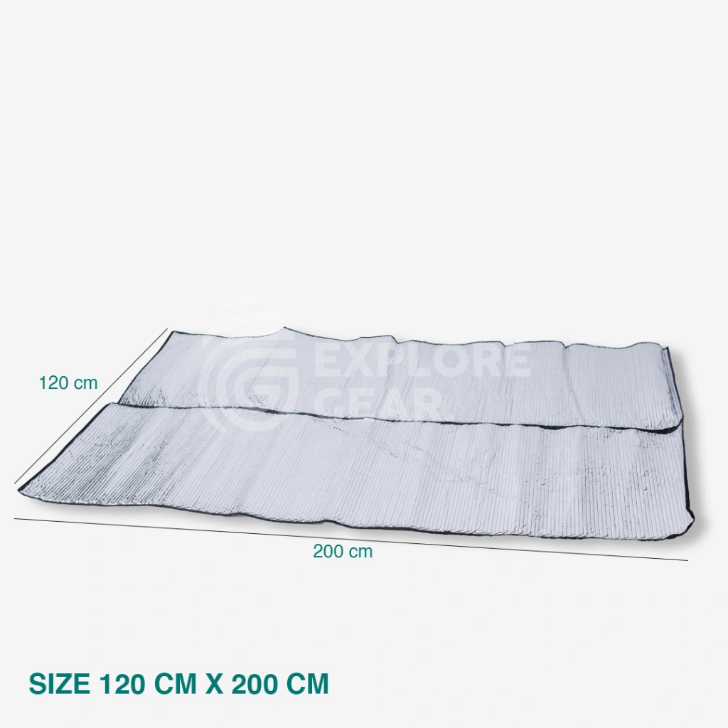 Matras Foil Matras Alumunium 200x120 cm  Ultralight  Alas Tikar  Alas Tenda - EXPLORE STORE PROJECT