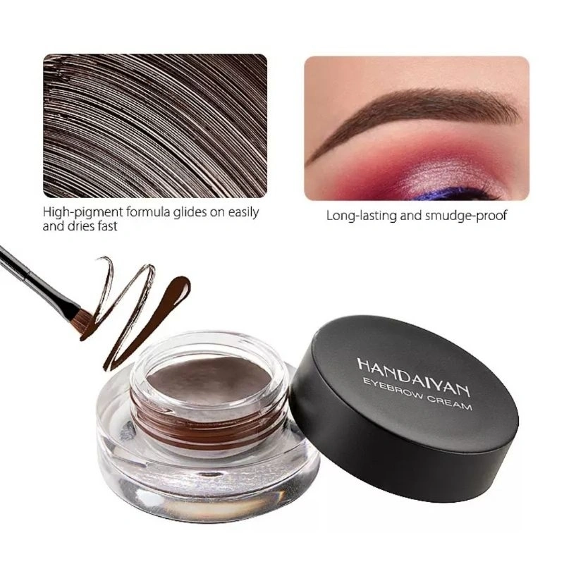 [Ready&COD,Instant] Alis Eyebrow Pomade Gel Eyeliner Cosplay Warna Putih Kuning Biru Merah Dll