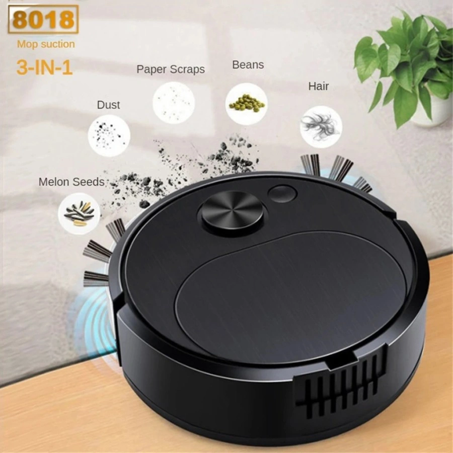 8018 Sweepin Robot Pembersih Lantai Robot Vacuum Pel Sapu Lantai Otomatis Alat Penyedot Debu