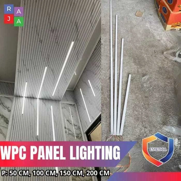 Lampu LED WPC | Lampu LED Strip Wallpanel Lighting Hiasa Dinding