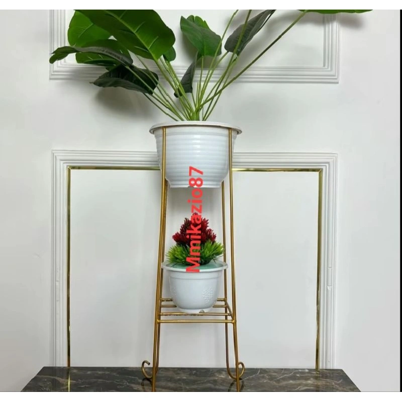 Bergaransi/Rak Pot Bunga Minimalis/Alas Rak Pot Bunga/Standing Pot/Rak Pot Bunga Cantik/Rak Tanaman