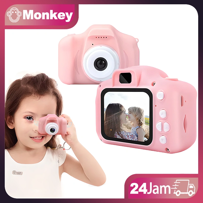 Camera digital camera mini kamera digital anak USB 2.0 IPS 800W Piksel Mini Kids Toy Mainan Dapat Merekam Video
