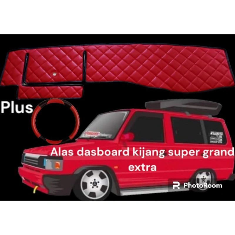 paket 2in1 alas dasboard+stering kijang super grand grand xtra (model sedan)