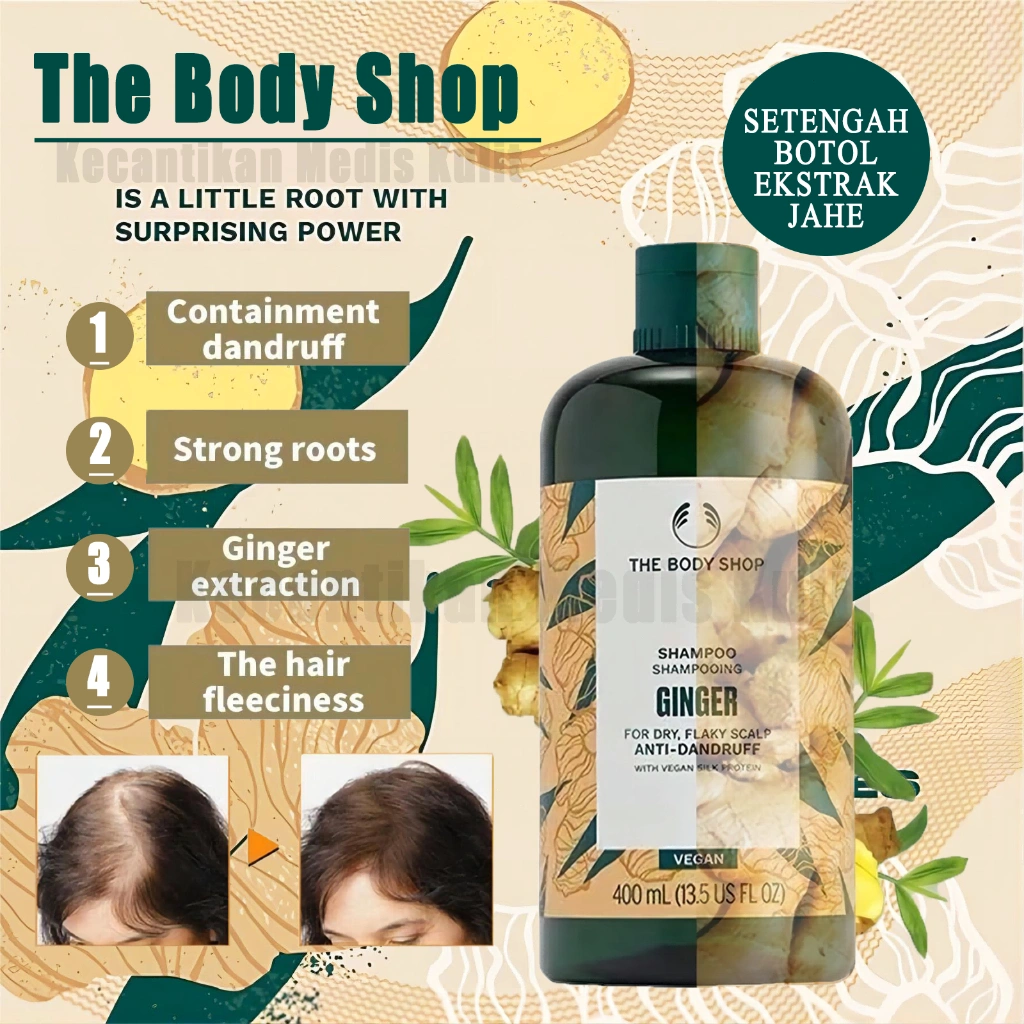 The Body Shop Ginger Anti Dandruff Shampoo 400ml