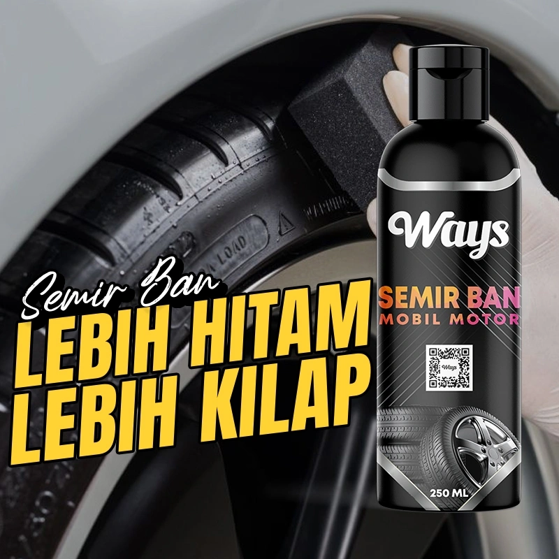 Semir Ban Mobil Motor Pengkilap Ban Pembersih Ban Perawatan Ban Kendaraan