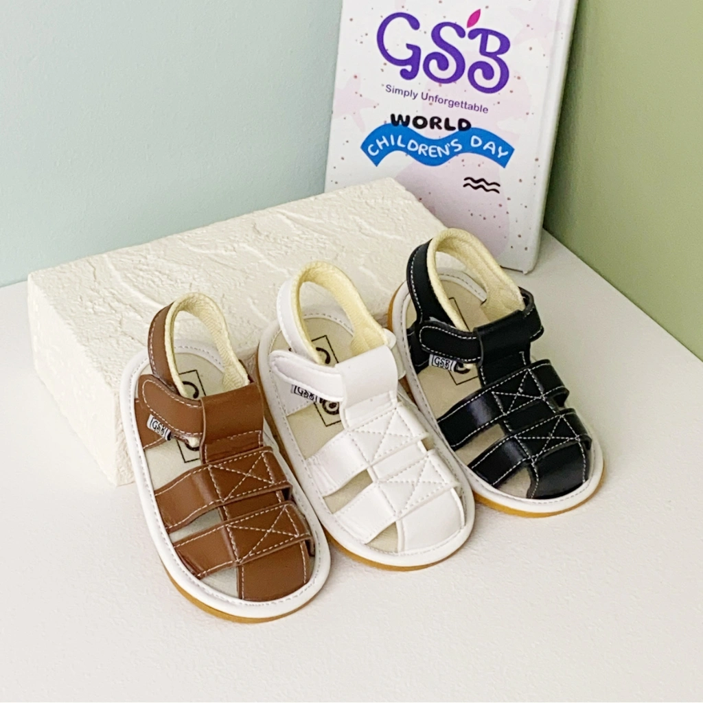 sandal bayi sendal bayi prewalker umur 2-12 bulan model casual S04 polos Ringan & Anti Slip