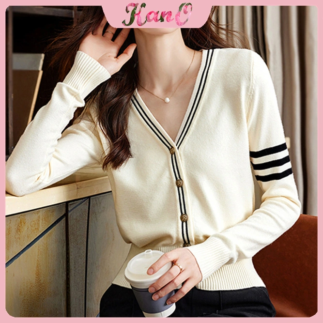 KANO Knit Top Cardigan / Korean Kardigan Top Rajut Wanita