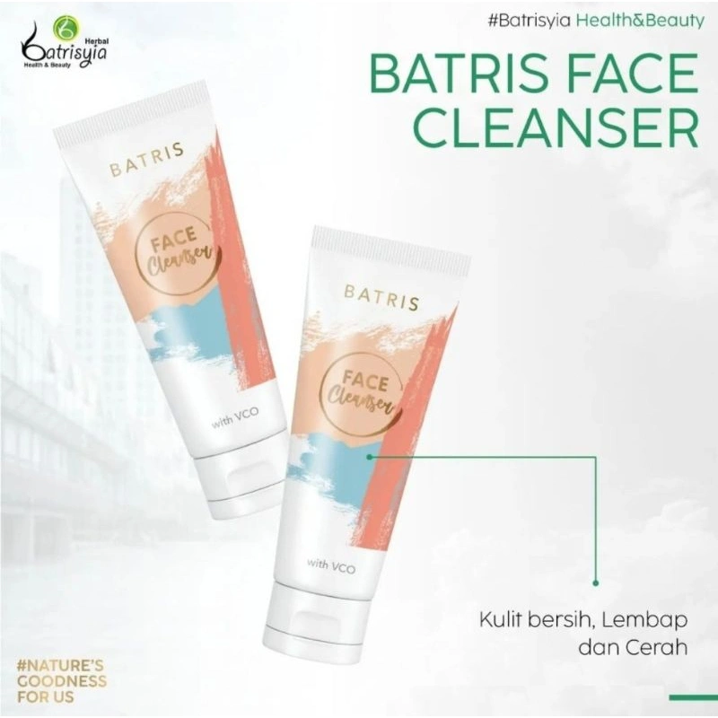 Batris Face Cleanser with VCO 60g | ED 06.26