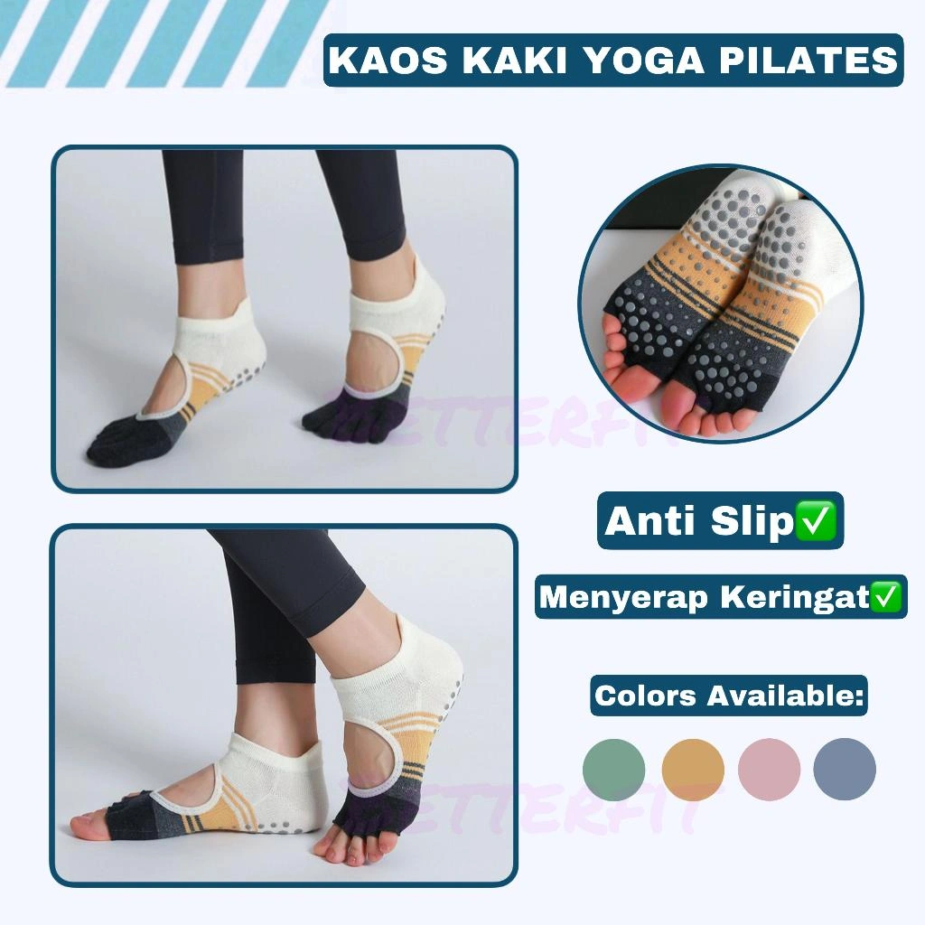 KAOS KAKI Olahraga Pilates Yoga Wanita / Yoga Pilates Socks