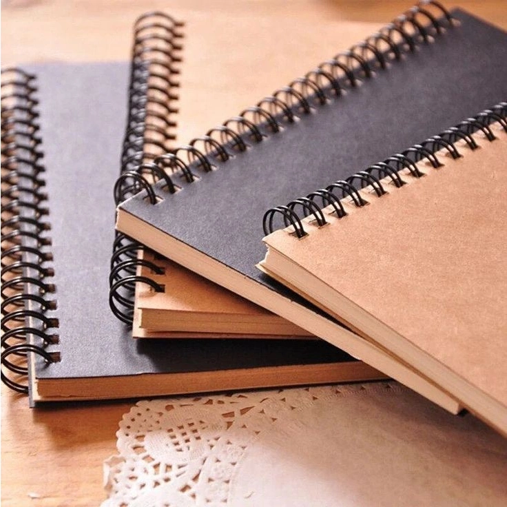 Sketchbook isi 100 halaman Sketch book isi 3 Warna Ukuran A5 A6 100 Page Buku Sketsa Cover vintage