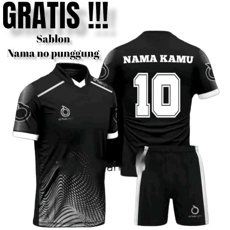 HOT BAJU BOLA , VOLI FUTSAL BADMINTON DLL SETELAN JERSEY DEWASA DAN ANAK ANAK GRATIS SABLON NAMA & NO PUNGGUNG