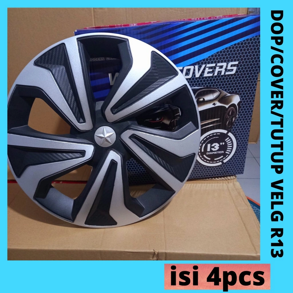 DOP RODA RING 13 DOP RODA COVER VELG MOBIL WILDOP WELLDOP WHEELDOP WHEEL DOP