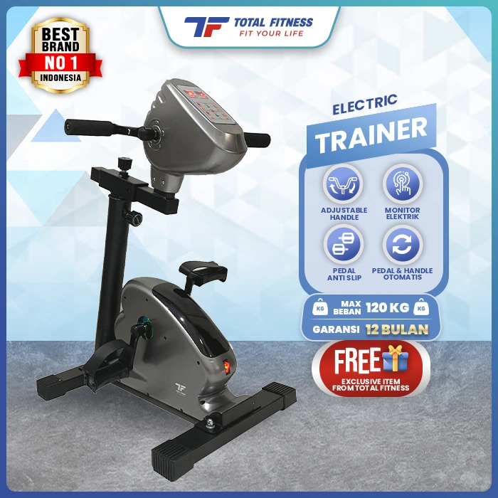 TOTAL FITNESS Sepeda Statis Terapi Electric Therapy Bike Exercise TB-907