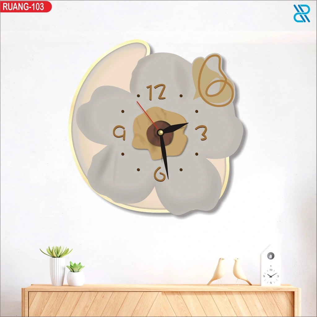 JamDinding Ukir HOME Sweet Hme Bunga Matahari Hiasan Dinding Ruang Tamu Kamar tidur