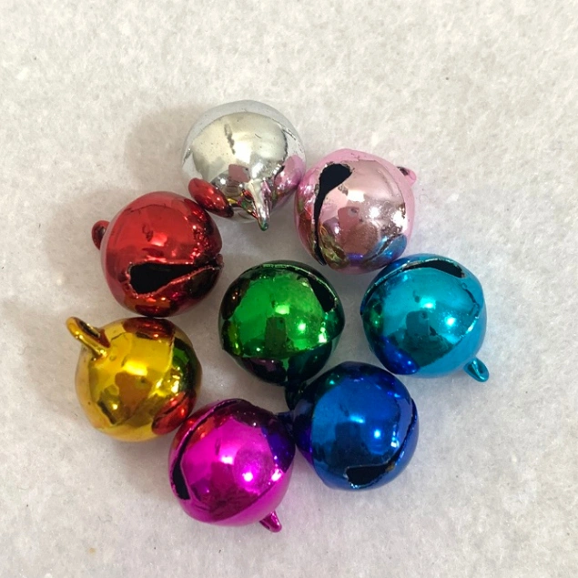 Lonceng Bell Warna Warni Bunyi 12mm Kecil Klintingan Charm Beads Kerajinan Alat Kerajinan Manik Printilan Craft Kesenian Art Bandul Kerincingan Lonceng Polos Merch Merchandise Aksesoris Accesoris Peralatan Seni Tri Tunggal Malang