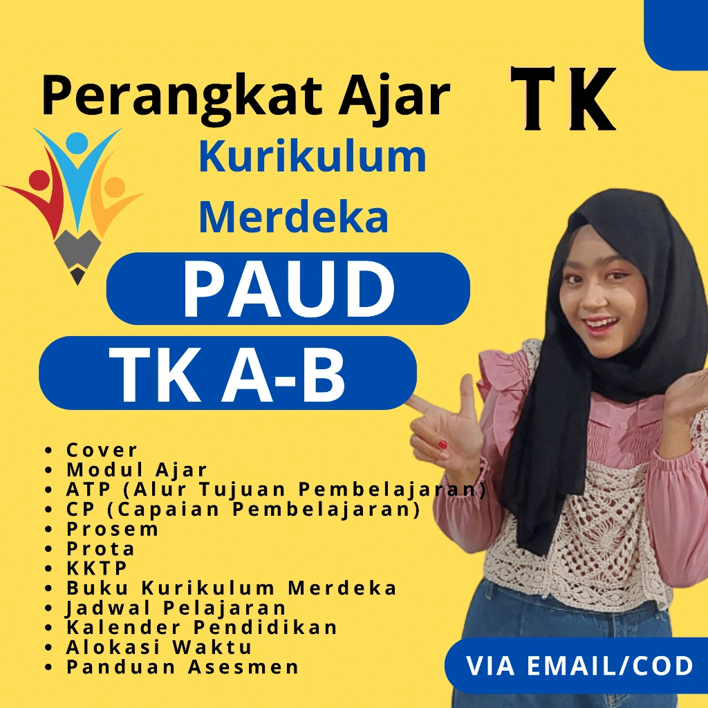 MODUL AJAR TK PAUD KURIKULUM MERDEKA A DAN B